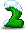 绿色数字 2