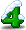 绿色数字 4