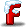 红色英文字母 F