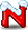 红色英文字母 N