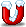 红色英文字母 U