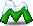 绿色英文字母 M