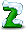 绿色英文字母 Z