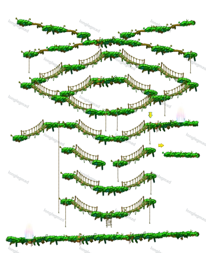 魔法密林南郊 地图
