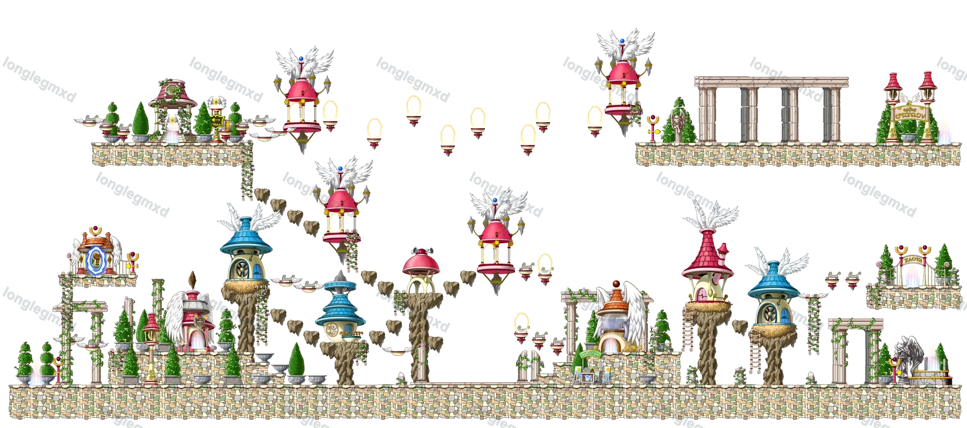 天空之城 地图