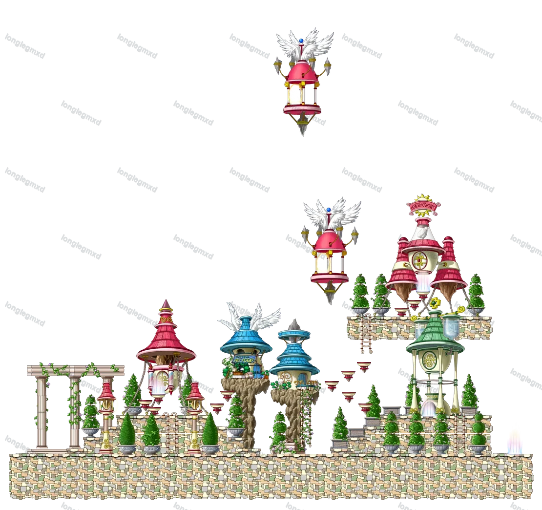 天空之城公园 地图
