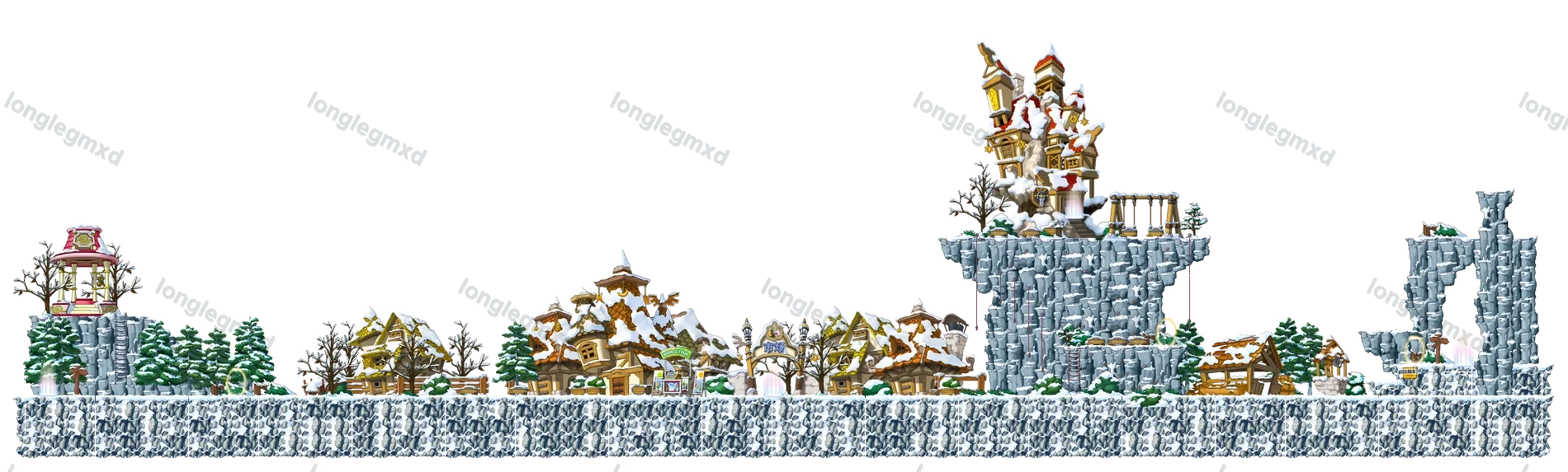 冰峰雪域 地图
