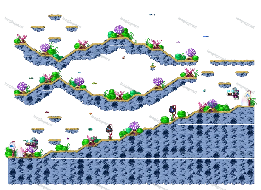 大鱼峡谷 地图