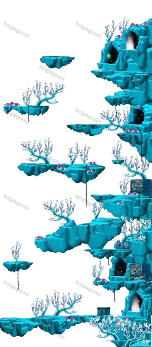 危海峡谷1 地图