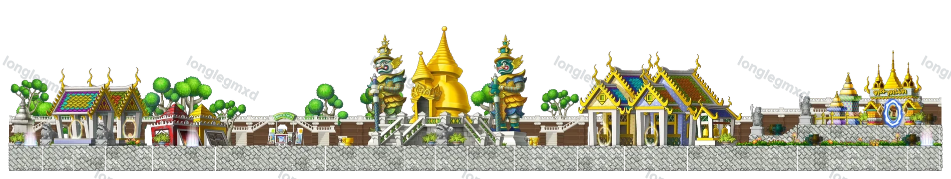 黄金寺院 地图