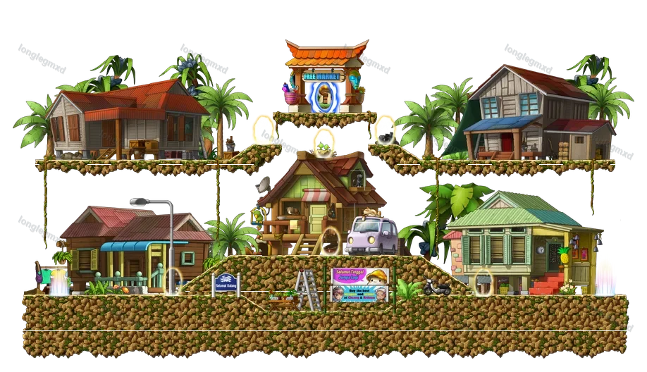 甘榜村 地图