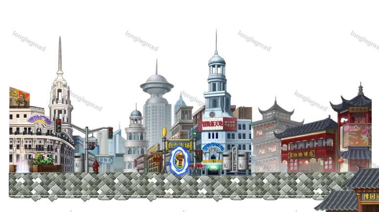 上海城市广场 地图