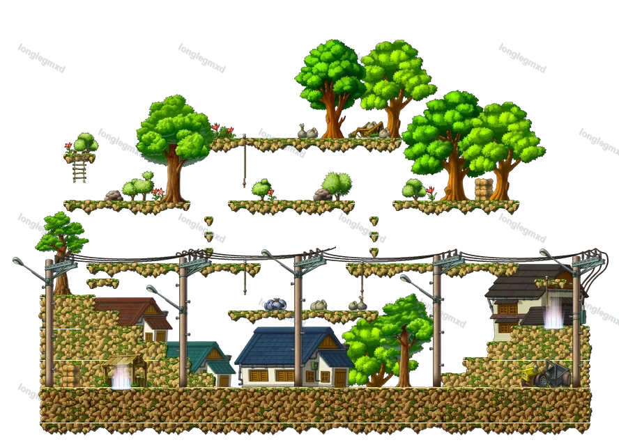 上海北部小山 地图