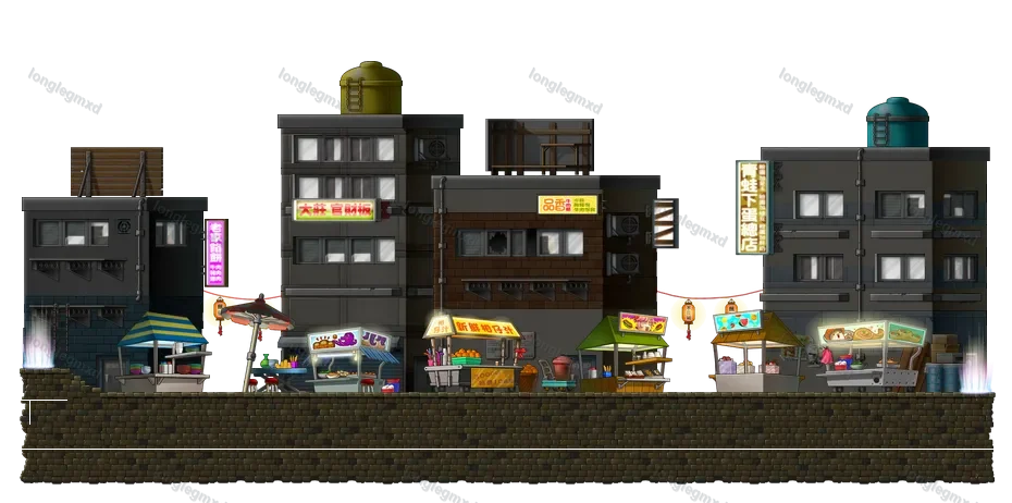 西门町外部街道2 地图