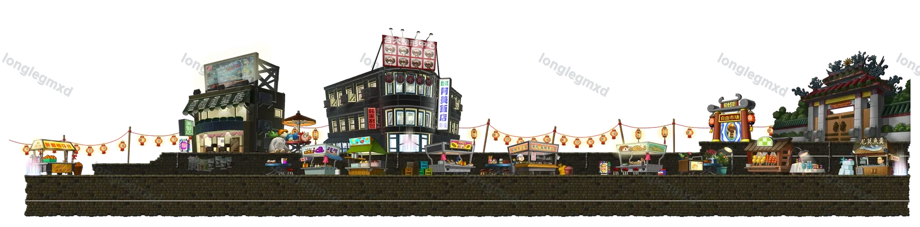 不夜城 地图