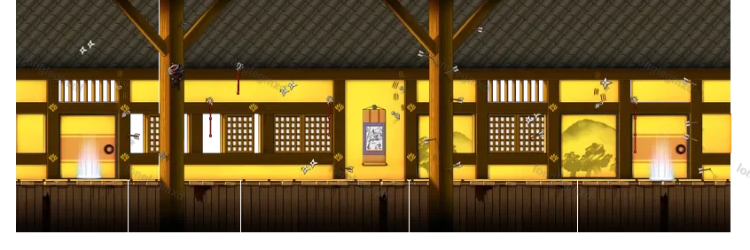 天守阁一层 地图