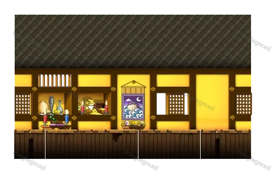 天守阁顶层 地图